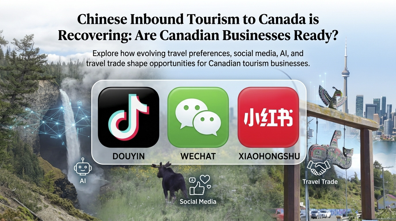 Chinese Inbound Tourism to Canada Is Recovering: Are Canadian Businesses Ready?